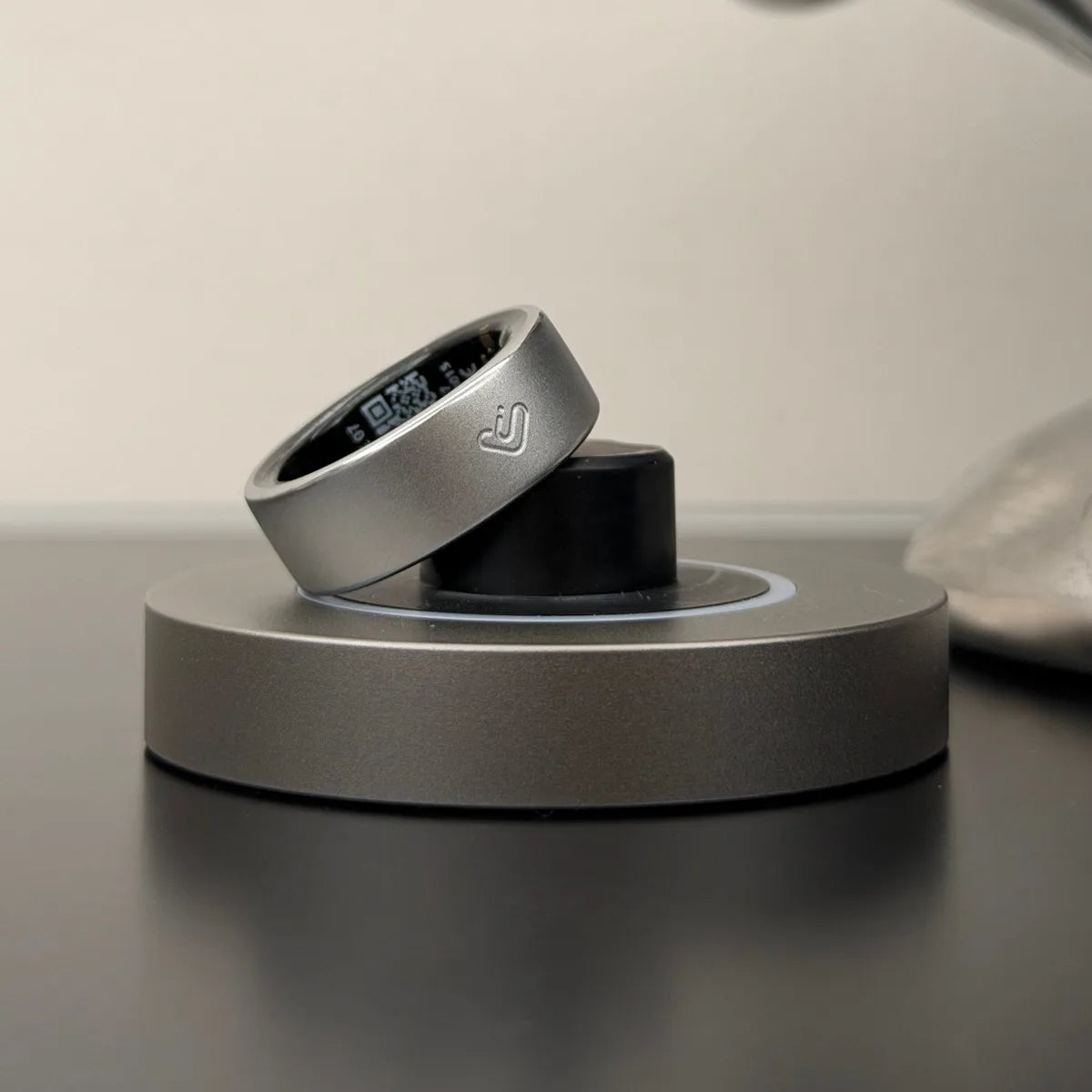 HSRing X3 charging dock with the ring in place